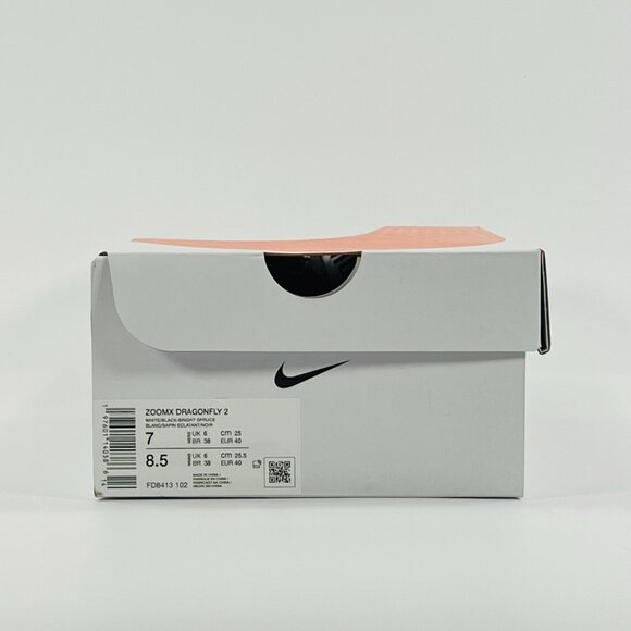 Nike ZoomX Dragonfly 2 'White Spruce Electric' FD8413-102 Track Multi Size - Picture 8 of 16